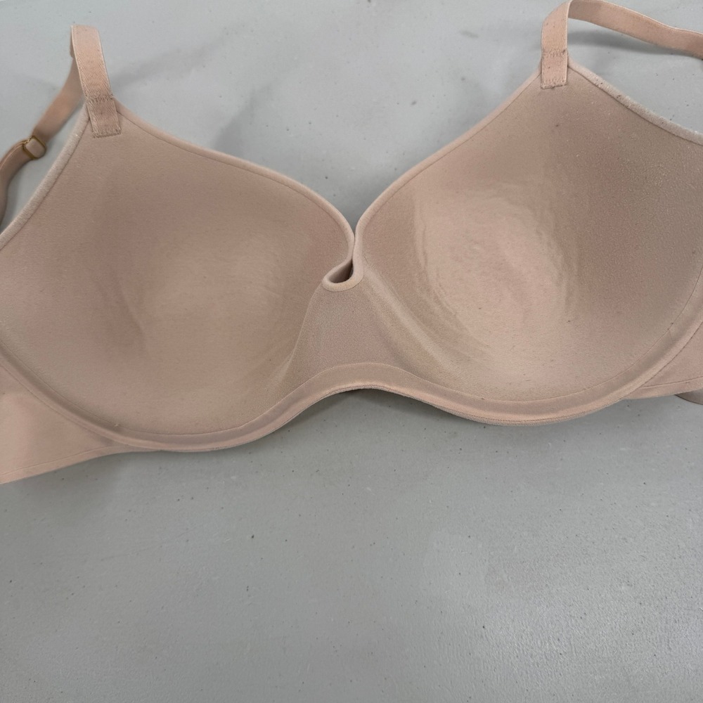 Victoria's Secret Incredible Lined Demi Bra Womens 34C Beige‎ Underwire 398058 - Picture 3 of 11